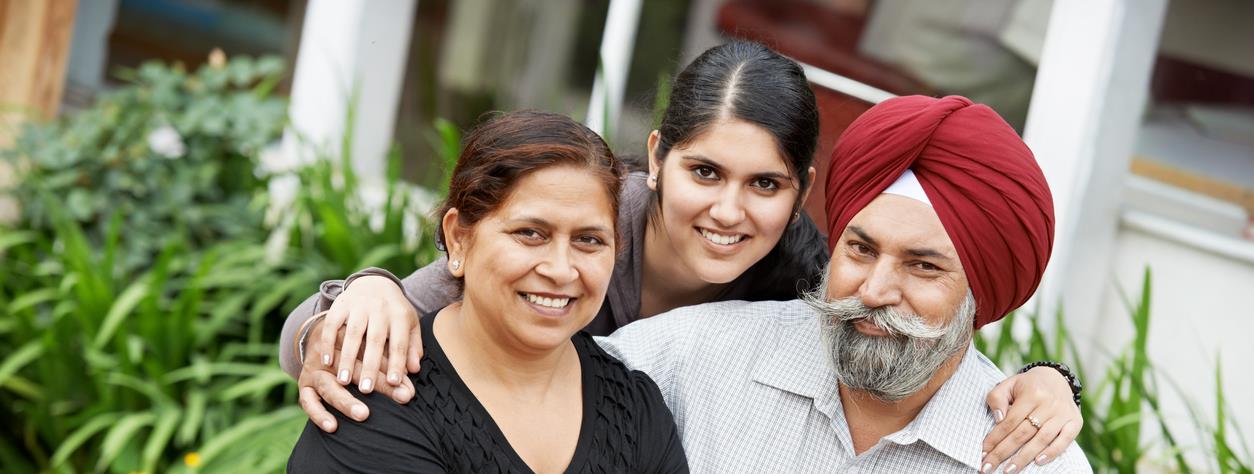 Sikh family