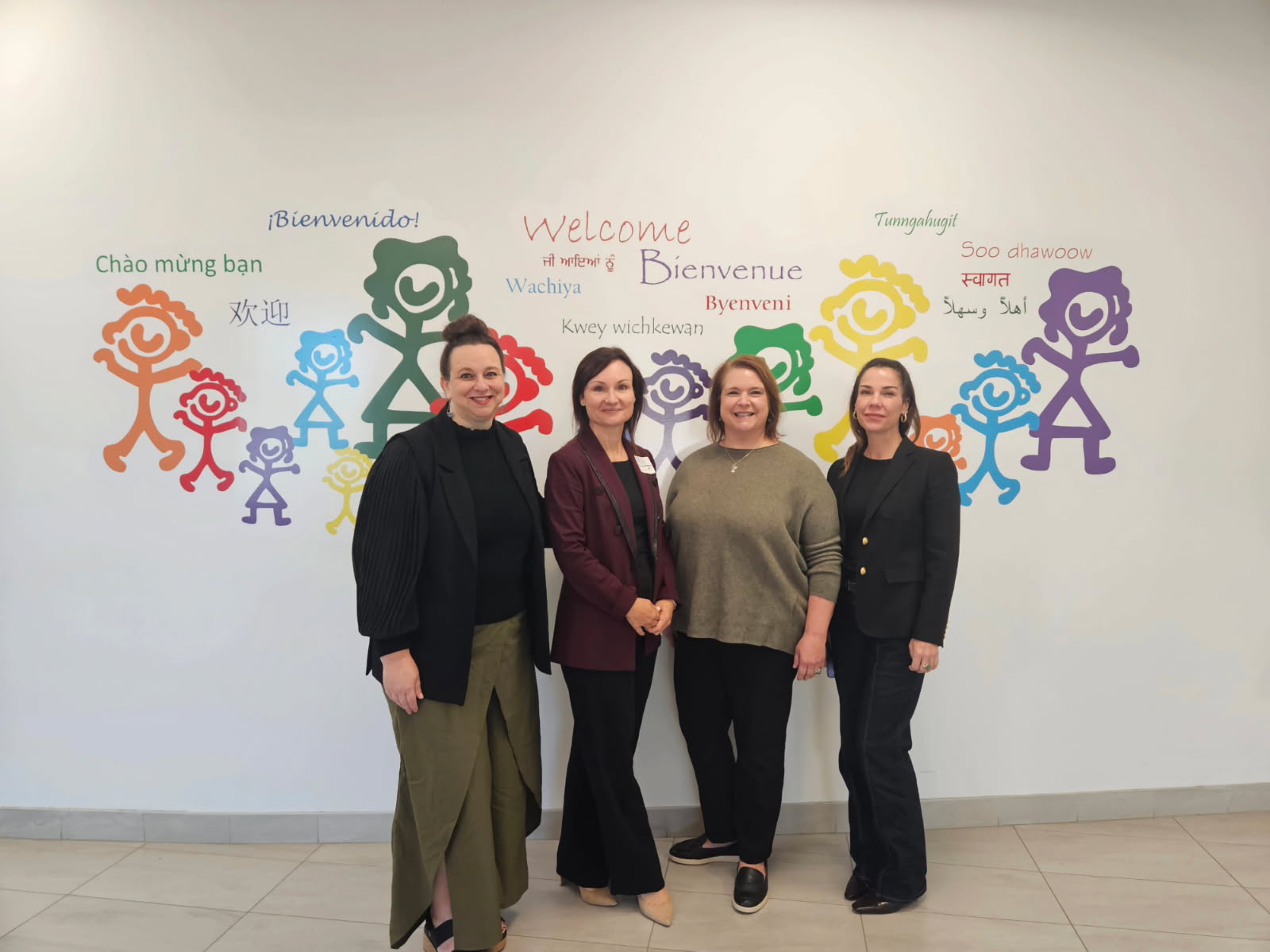 Ottawa CAS lawyer's conference_Danielle and Deana with ISS Sylvie Lapointe and Ottawa CAS Julie Daoust